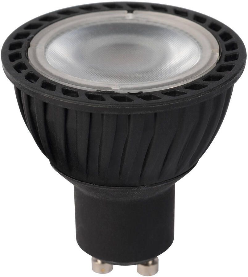 Lucide MR16 Led lamp Ø5 cm LED Dimb. GU10 1x5W 2200K 2700K 3 StepDim Zwart