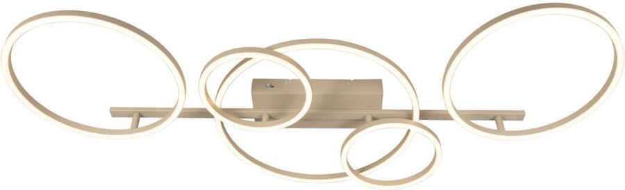 Lucide NICOLA Plafonnière LED CCT 1x37W 2700K 4000K Taupe | Essential