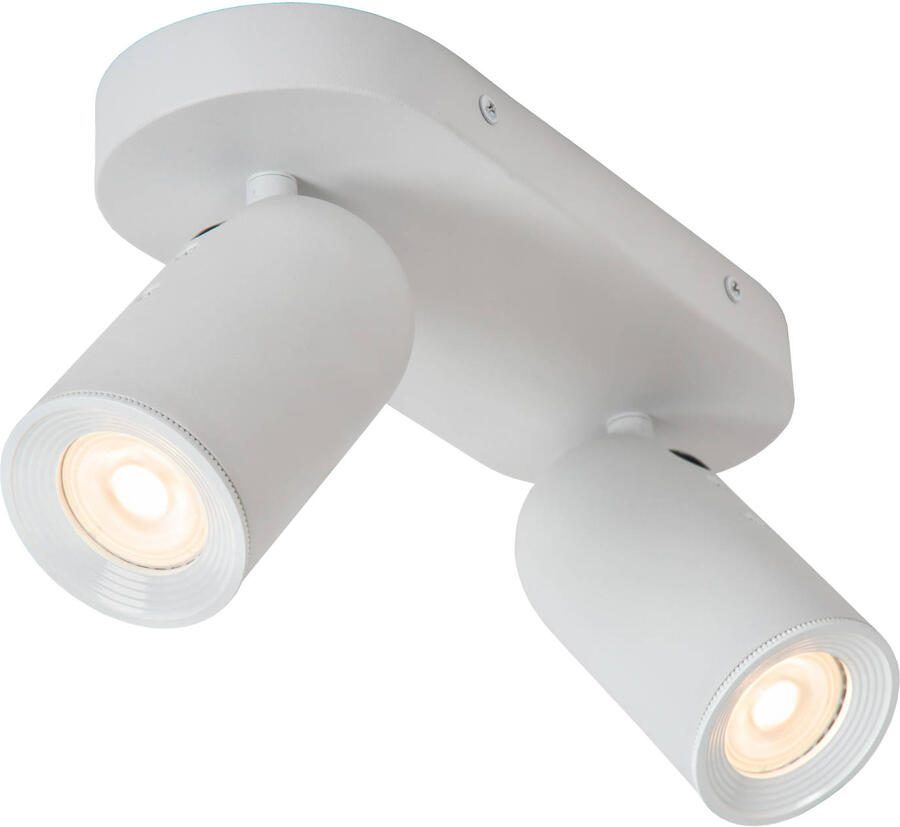LUCIDE Opbouwspot Punch Wit 14cm 2xgu10 - Foto 3