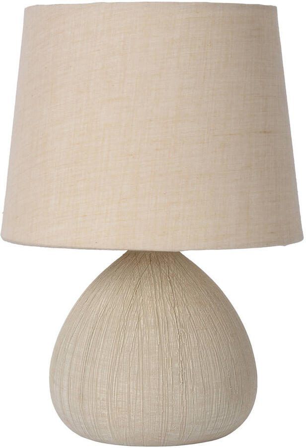 Lucide RAMZI Tafellamp Ø 18 cm 1xE14 Beige