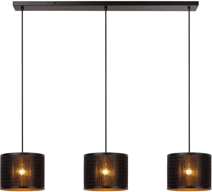 Lucide TAGALOG Hanglamp Ø 40 cm 3xE27 Zwart | Essential
