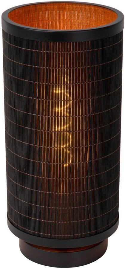 Lucide TAGALOG Tafellamp Ø 15 cm 1xE27 Zwart - Foto 4