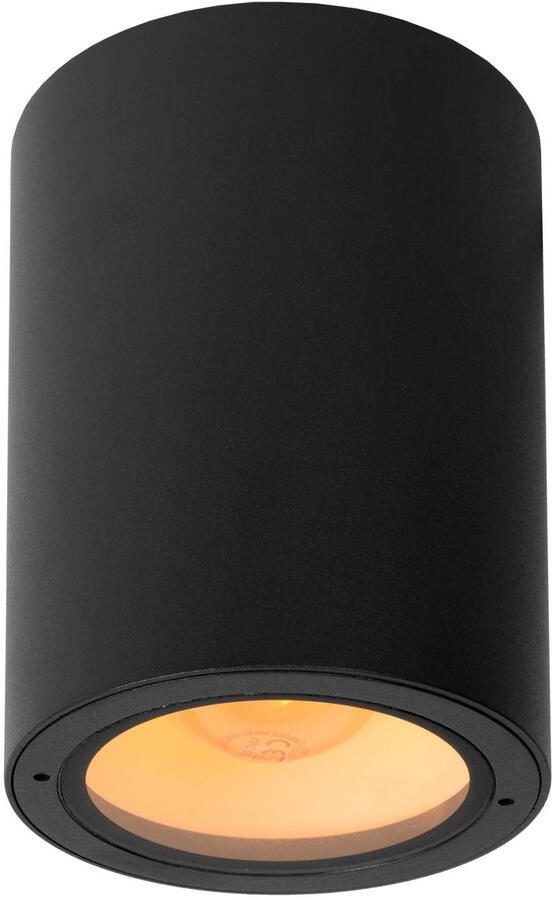 Lucide VOLANTIS Plafondspot Binnen Buiten Ø 10 8 cm 1xE27 IP54 Zwart