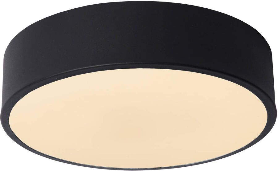 Lucide UNAR Plafonnière Ø 20 cm LED Dimb. 1x12W 2700K 3 StepDim Zwa