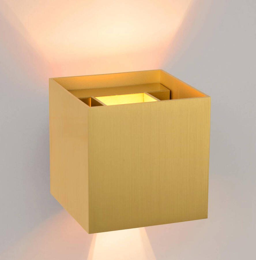 Lucide XIO Wandlamp LED Dimb. G9 1x4W 2700K Verstelbare stralingshoek Mat Goud Messing - Foto 2