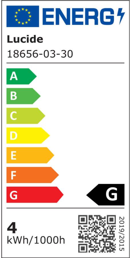 Lucide ZOZY Bureaulamp LED 3 StepDim 1x4W 3000K Zwart - Foto 2