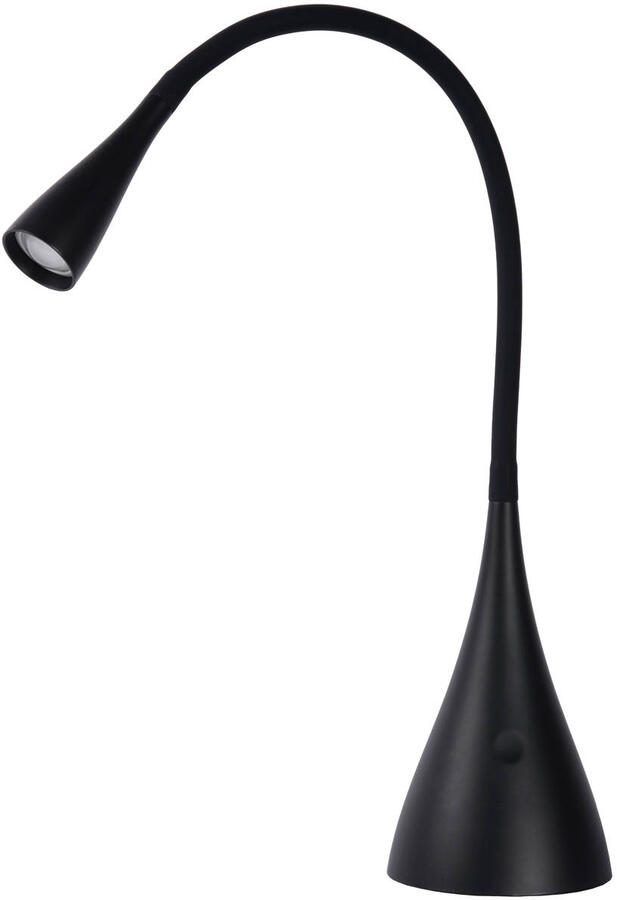 Lucide ZOZY Bureaulamp LED 3 StepDim 1x4W 3000K Zwart