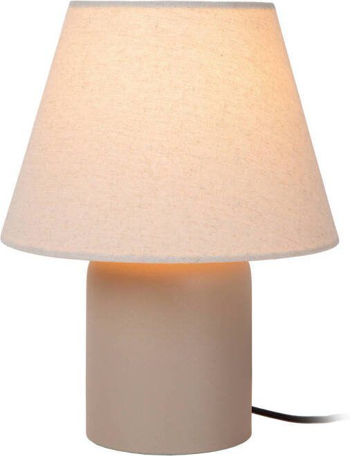 Lucide MACIA Tafellamp 1xE14 Beige