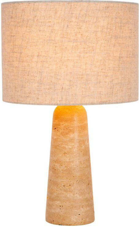 Lucide NIMUE Tafellamp Ø 30 cm 1xE27 Taupe