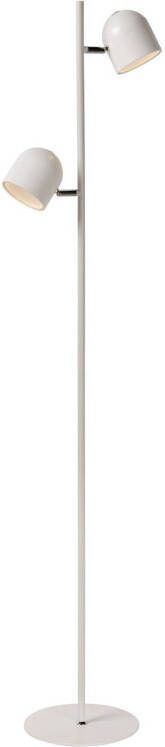 Lucide SKANSKA Vloerlamp LED Dimb. 2x5W 3000K Wit - Foto 1
