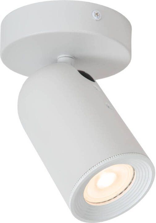 LUCIDE Opbouwspot Punch Wit 10cm Gu10