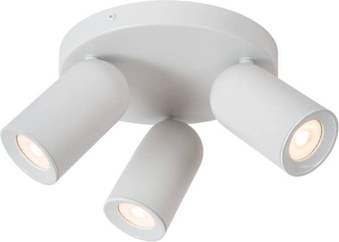 Lucide PUNCH Plafondspot Ø 21 cm 3xGU10 Wit