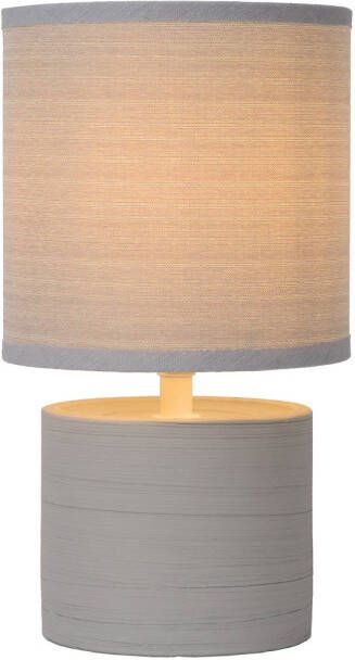 LUCIDE Tafellamp Greasby Grijs Ø14cm E14 40w - Foto 2
