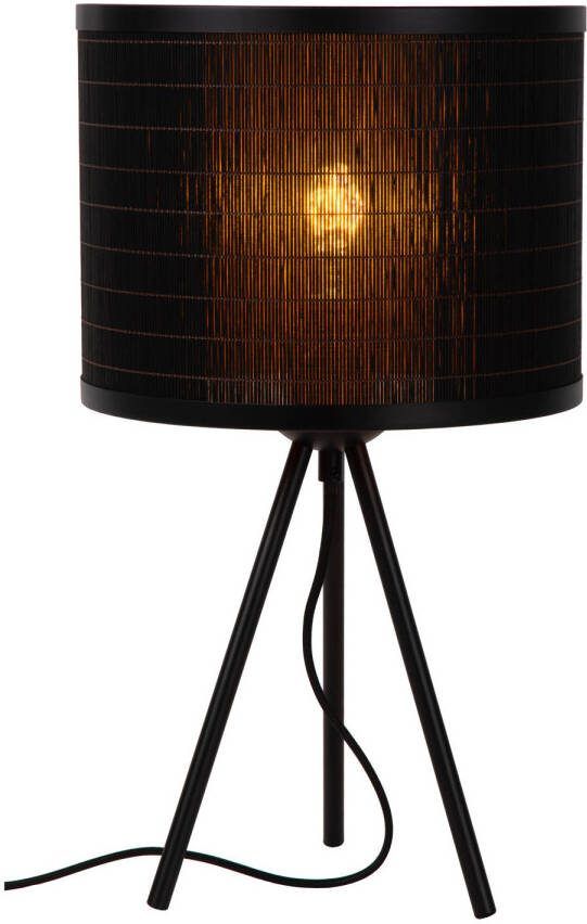 Lucide TAGALOG Tafellamp Ø 26 cm 1xE27 Zwart