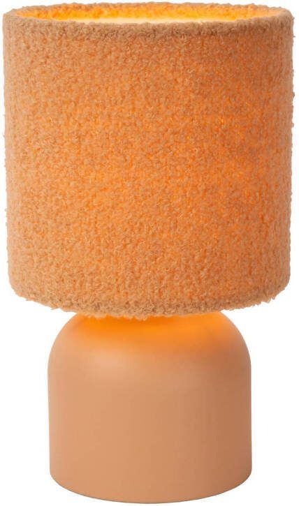 Lucide WOOLLY Tafellamp Ø 16 cm 1xE14 Okergeel