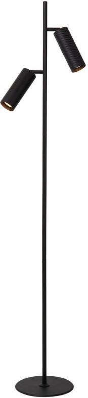 LUCIDE Vloerlamp Clubs Zwart ⌀22cm 2xgu10 - Foto 1
