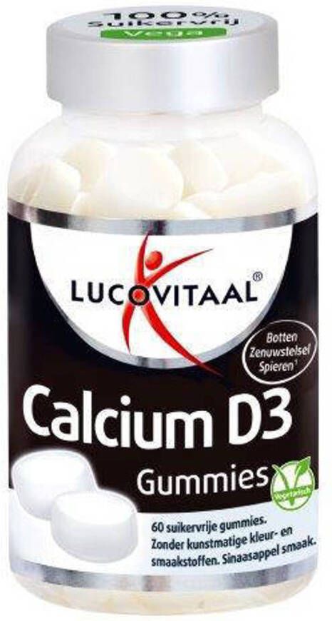 Lucovitaal Calcium D3 Gummies 60 gummies