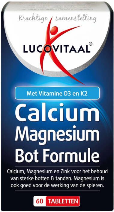 Lucovitaal Calcium Magnesium Bot Formule 60 tabletten