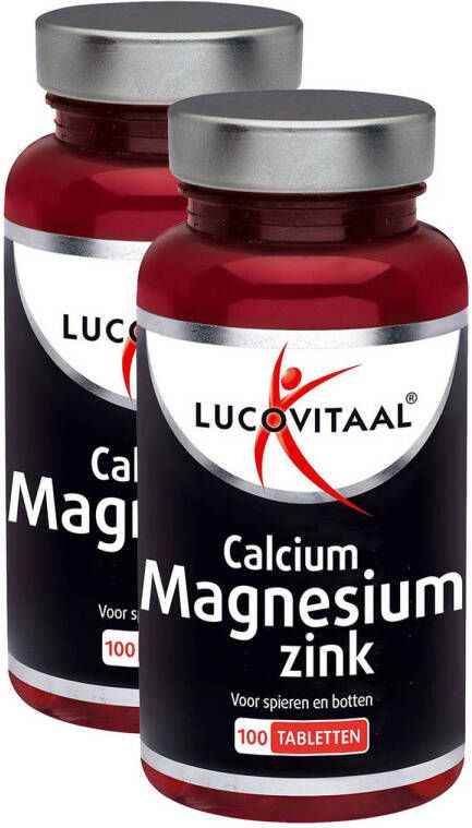 Lucovitaal Calcium Magnesium Zink duopack