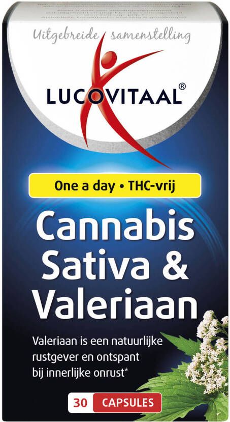 Lucovitaal Cannabis Sativa & Valeriaan