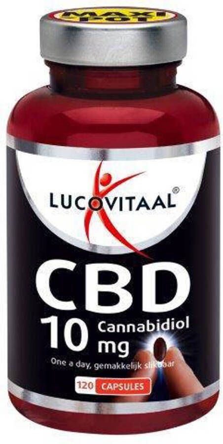 Lucovitaal CBD Cannabidiol 10mg 90 capsules