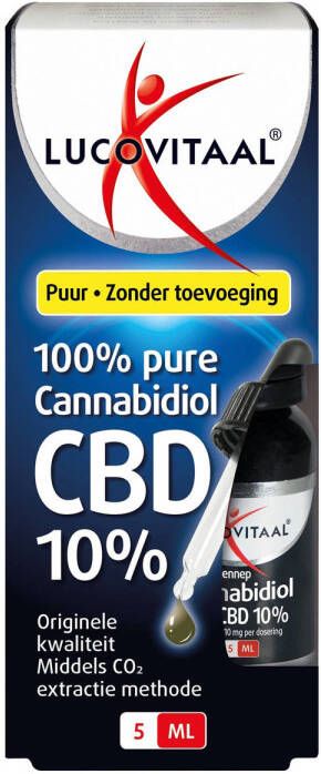 Lucovitaal CBD Cannabidiol olie 10% 5 ml