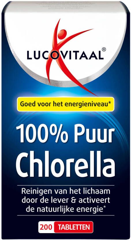 Lucovitaal Chlorella 100% Puur 200 tabletten
