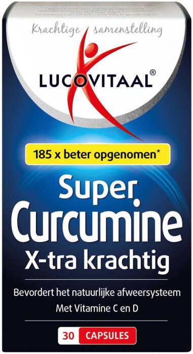 Lucovitaal Curcumine Super X-tra Krachtig 30 capsules