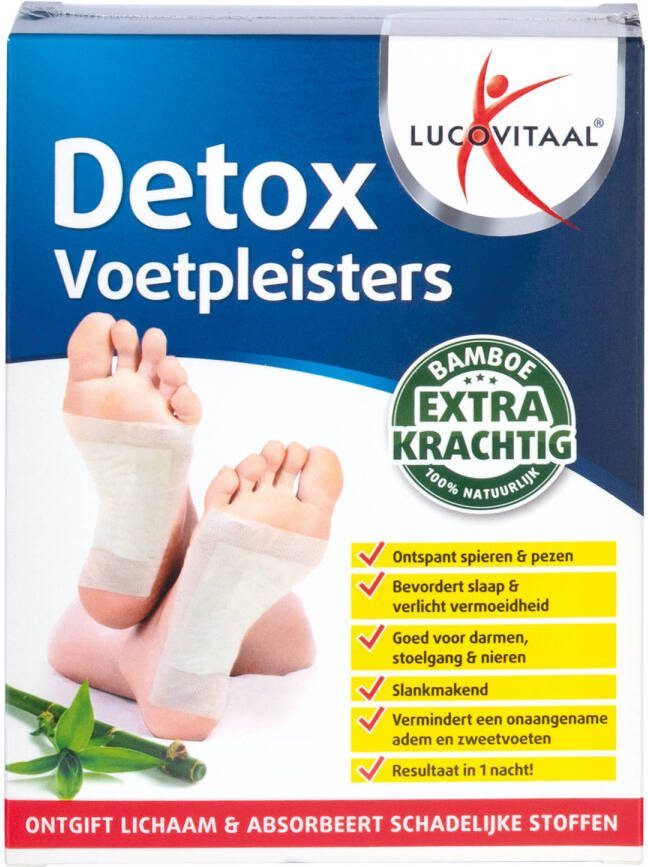 Lucovitaal Detox Voetpleisters 10 stuks