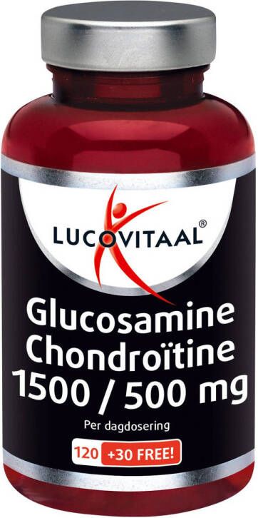 Lucovitaal Glucosamine Chondroïtine 1500 500 mg 150 tabletten