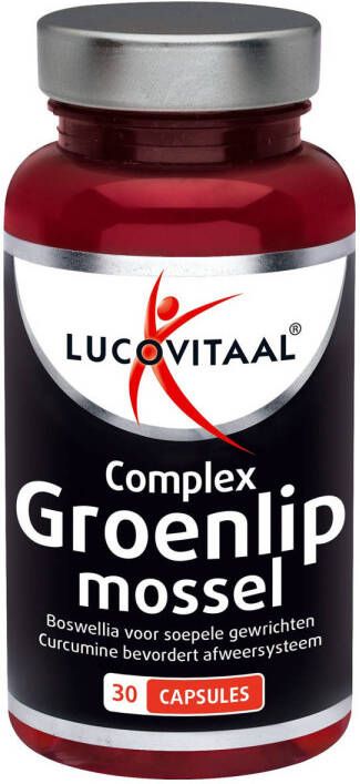 Lucovitaal Groenlipmossel Complex 30 capsules