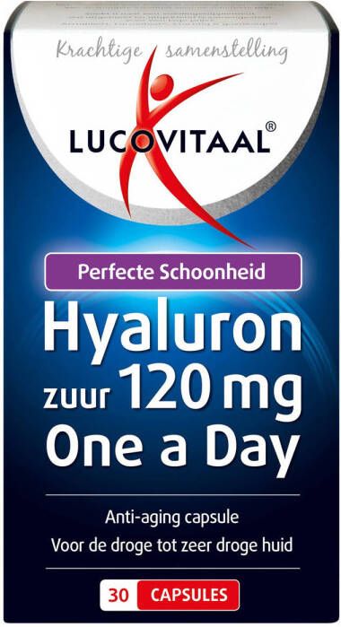 Lucovitaal Hyaluronzuur Droge Huid 30 capsules