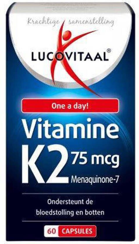 Lucovitaal K2 75mcg Vitamine 60 capsules