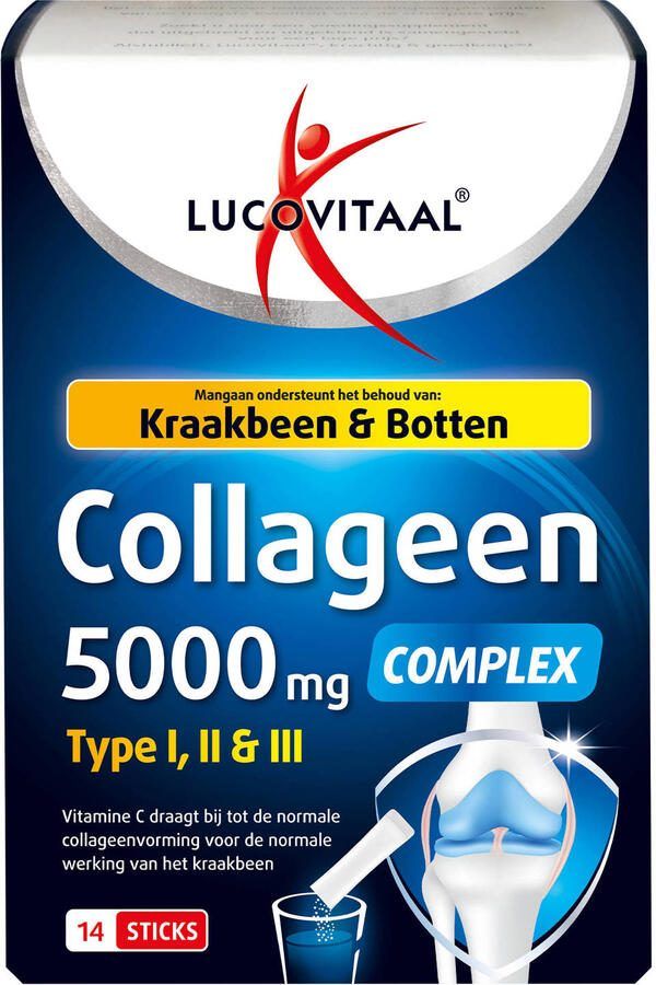 Lucovitaal Collageen Complex 5000mg 14 sticks