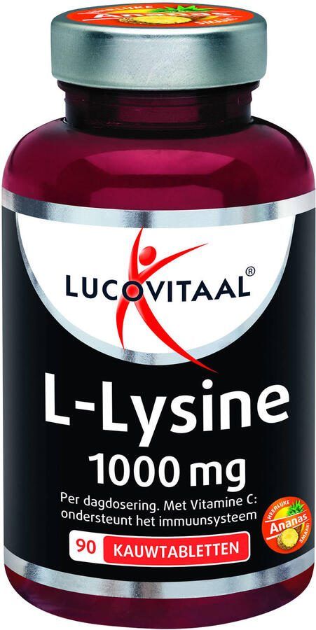 Lucovitaal L-Lysine 1000 mg kauwtablet