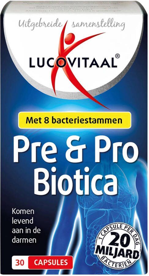 Lucovitaal Pre & Probiotica 30 capsules