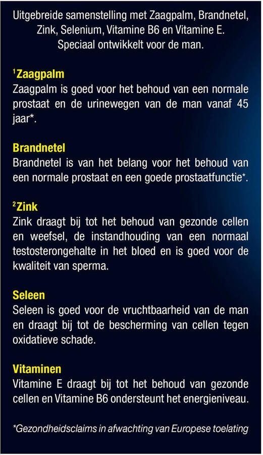Lucovitaal Prostaat Comfort 60 capsules