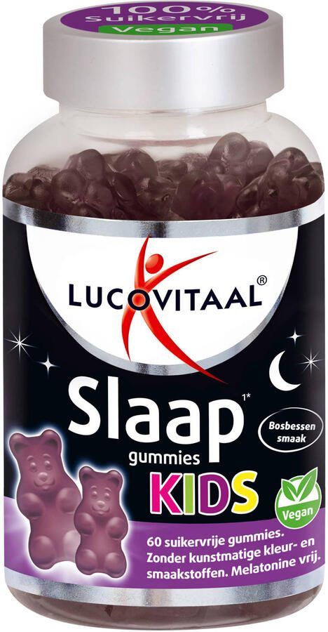 Lucovitaal Slaap Gummies Kids -bosbessen smaak