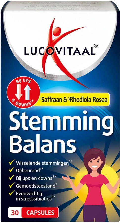 Lucovitaal Stemming Balans 30 capsules