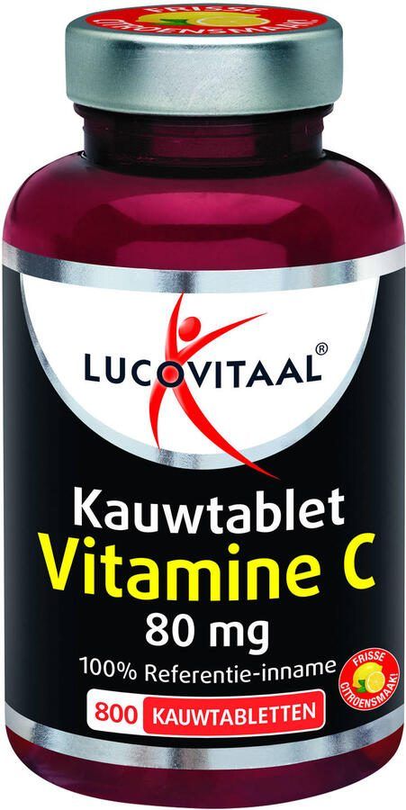 Lucovitaal Vitamine C 80 mg 800 kauwtabletten