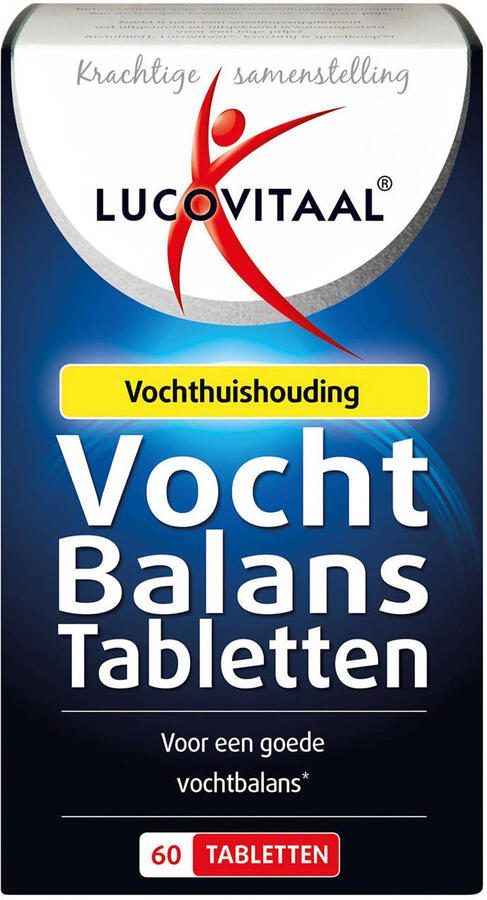 Lucovitaal Vochtbalans 60 tabletten