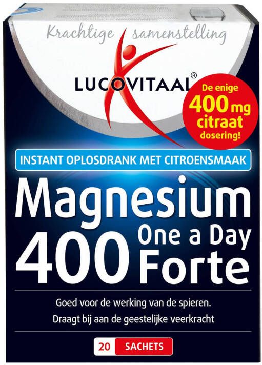 Lucovitaal Magnesium 400 Forte 20 sachets