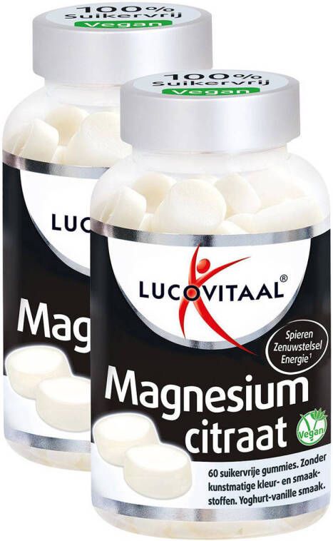 Lucovitaal Magnesium Citraat Gummies duopack