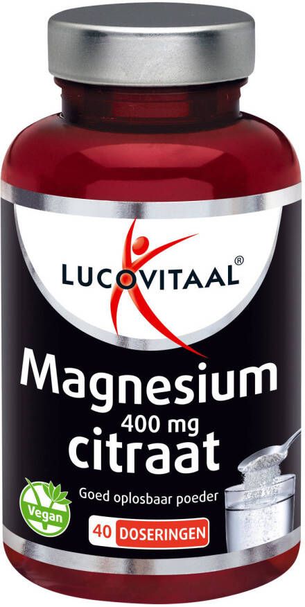 Lucovitaal Magnesium Citraat poeder 400mg 40 doseringen