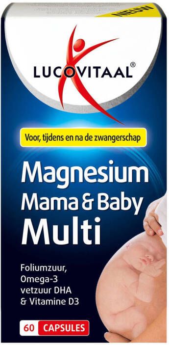 Lucovitaal Magnesium Mama & Baby Multi 60 capsules