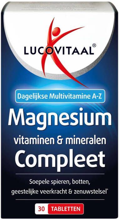 Lucovitaal Magnesium Vitamine Mineralen Compleet 30 tabletten