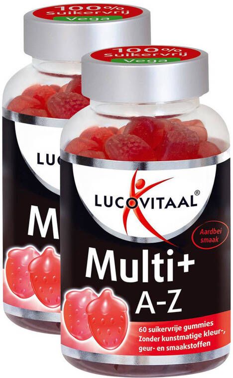 Lucovitaal Multi+ A-Z Gummies duopack