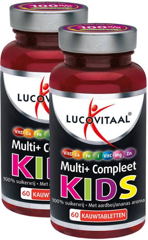 Lucovitaal Multi+ Compleet Kids duopack