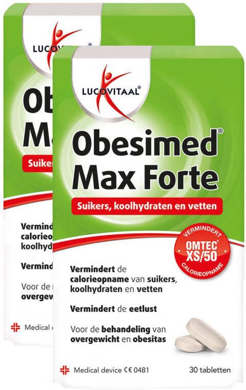 Lucovitaal Obesimed Max Forte duopack