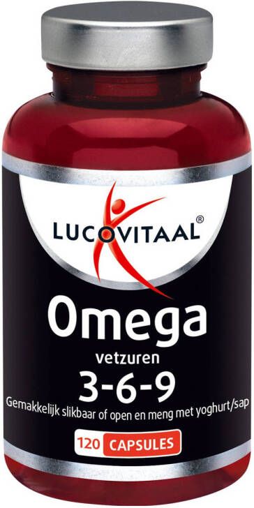 Lucovitaal Omega 3-6-9 complex 120 capsules